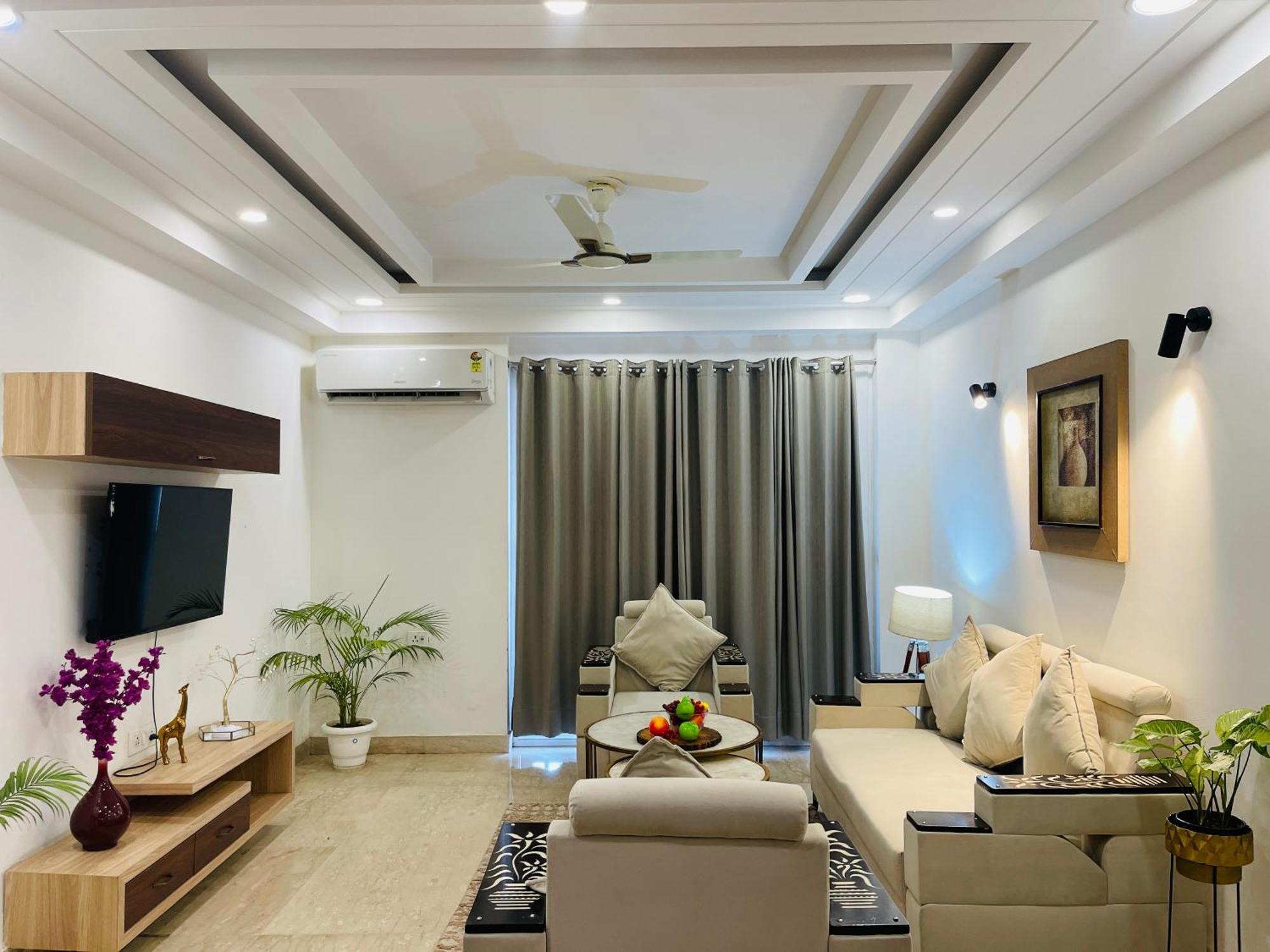 Bedchambers Serviced Apartments, Ardee City 구르가온 외부 사진